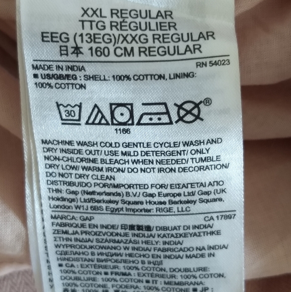 GapKids Pink Drop Waist Dress with Stones Sz XXL - Picture 4 of 6